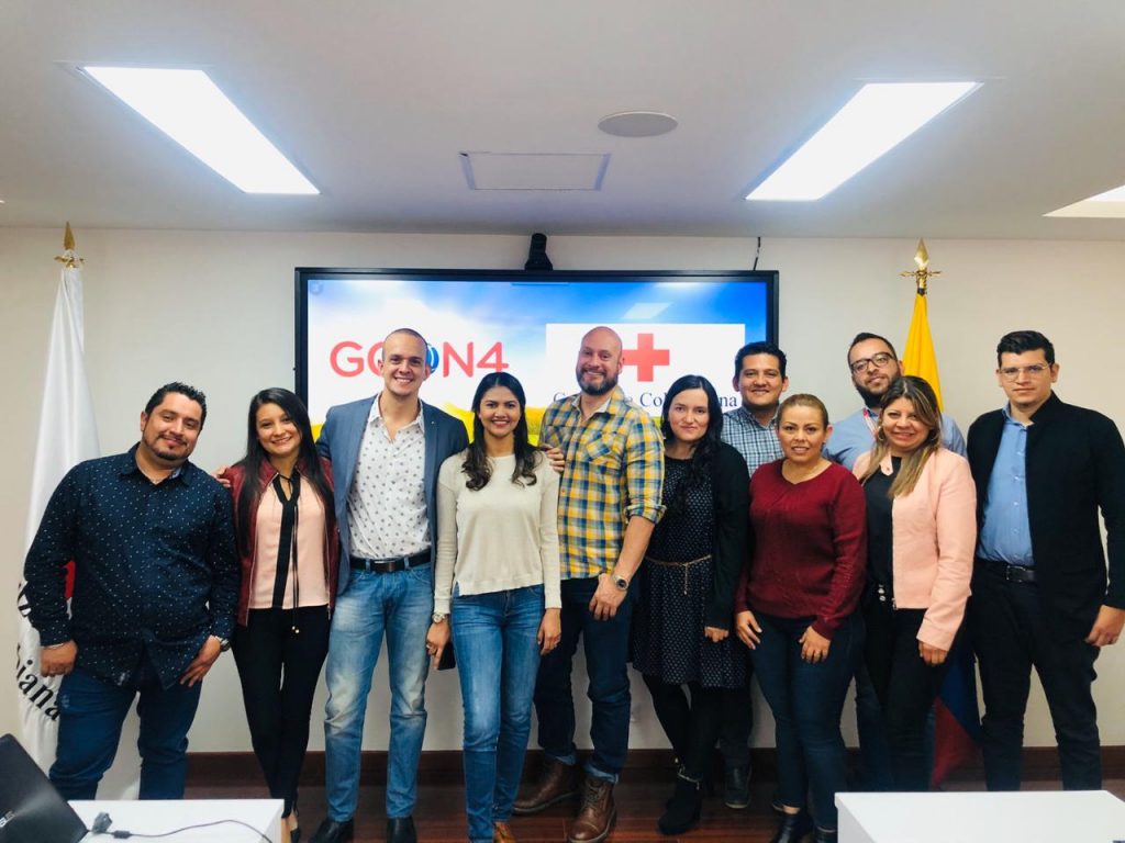 GCON4 and Colombian Red Cross team for Unit4 Business World implementation