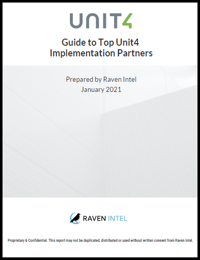 Top unit4 implementation partners visual